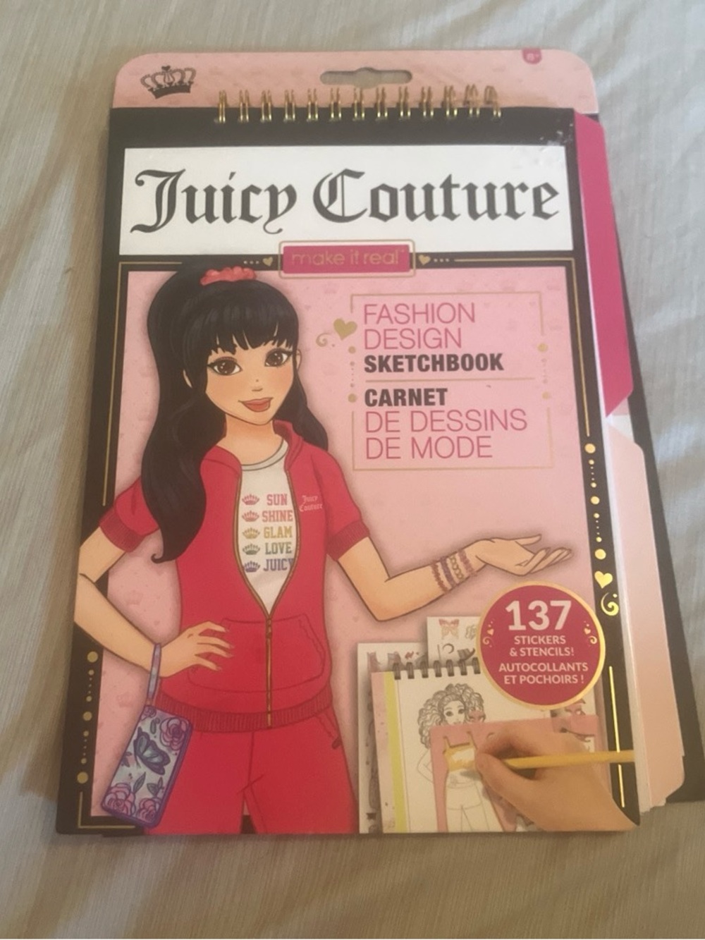Juicy Couture Fashion Design Sketchbook